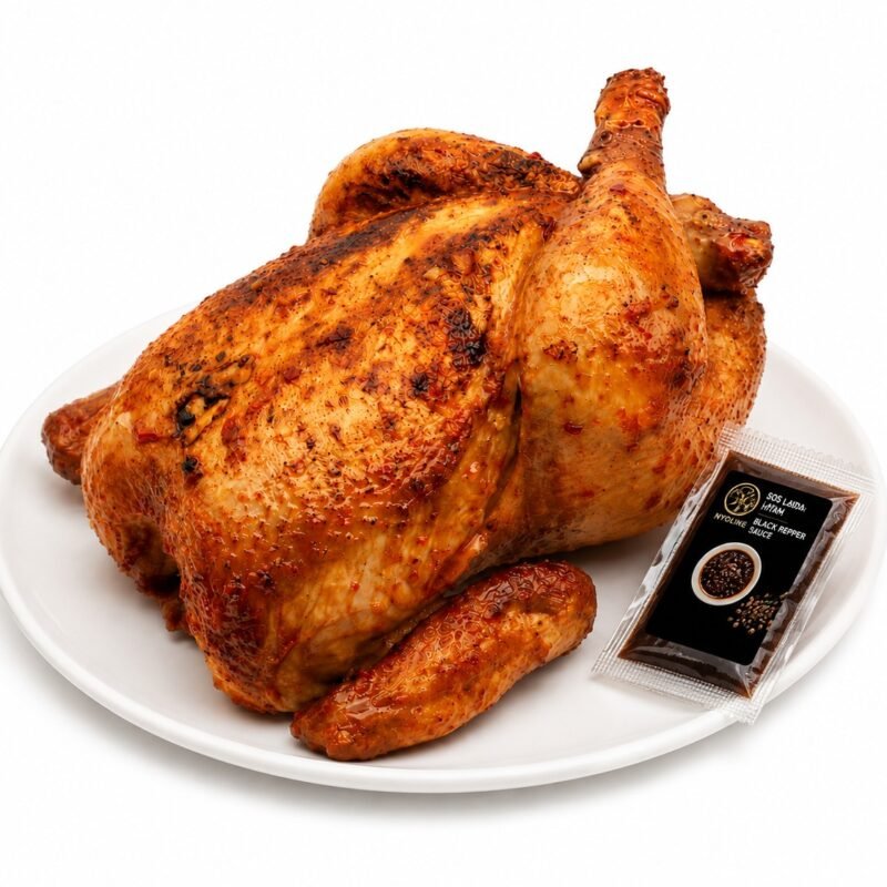 Roasted Black Pepper Whole Chicken