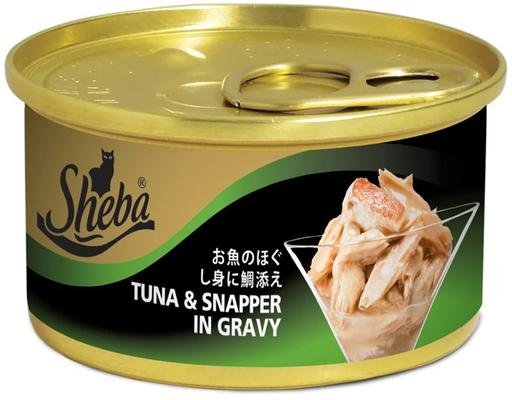 Sheba Tuna & Snapper In Gravy