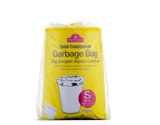 TOPVALU Semi-Transparent Garbage Bag S60