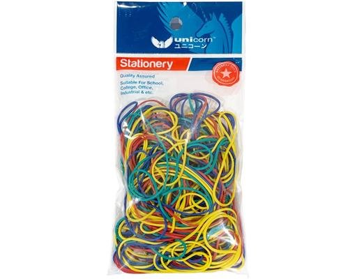 Unicorn Assorted Rubber Band (URB-50)