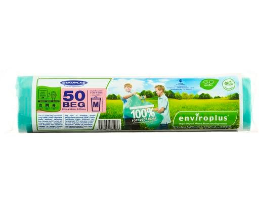 Sekoplas Enviroplus Biodegradable Garbage Bag Roll Medium Size