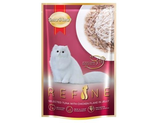 Smart Heart Refine Cat Pouch Selected Tuna With Chick Flakes