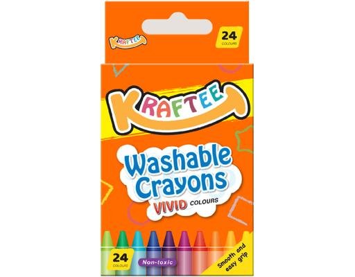 Kraftee Washable Crayons