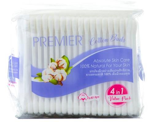 Premier Cotton Buds Zipper Bag