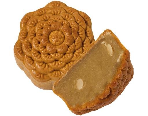 Oversea White Lotus Less Sweet Mooncake