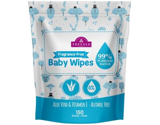 TOPVALU Baby Wipes Fragrance-Free Refill