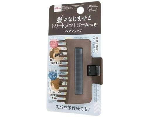 Daiso Hair Clip With Treatment Comb