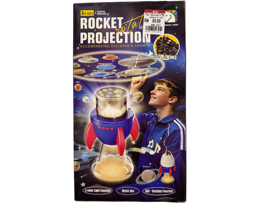 Night Light Night Light Rocket Projection