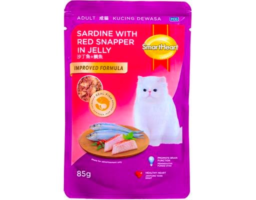 Smart Heart Pouch Sardine With Red Snapper Jelly