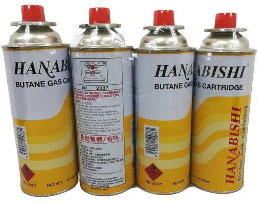 Hanabishi Gas Refill 4-In-1 Pack