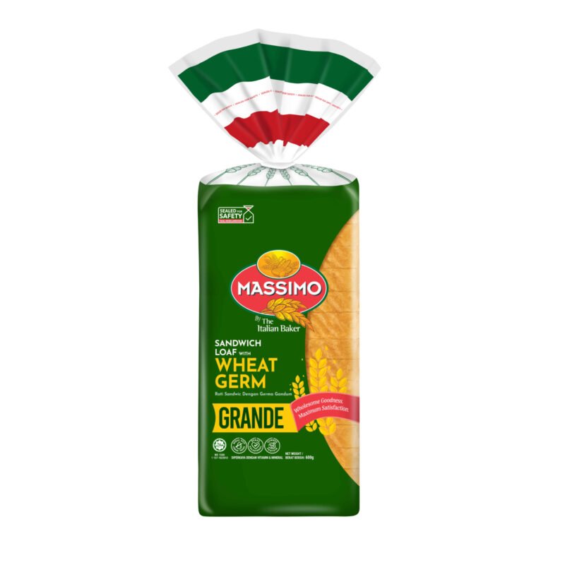 Massimo Sandwich Loaf With Wheat Germ