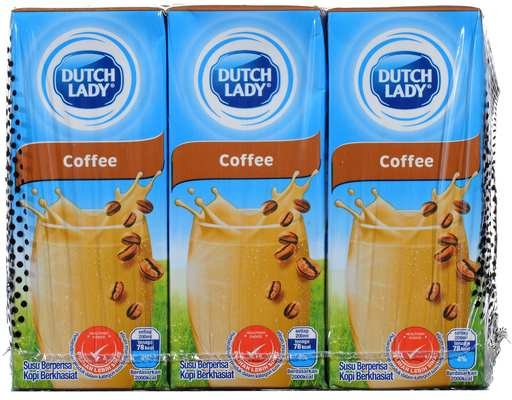 Dutch Lady UHT Pure Farm Milk 6 x 200 ml