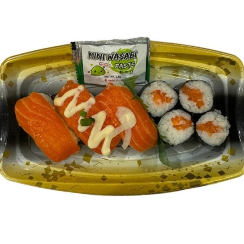 Salmon Nigiri Mix With Roll Set