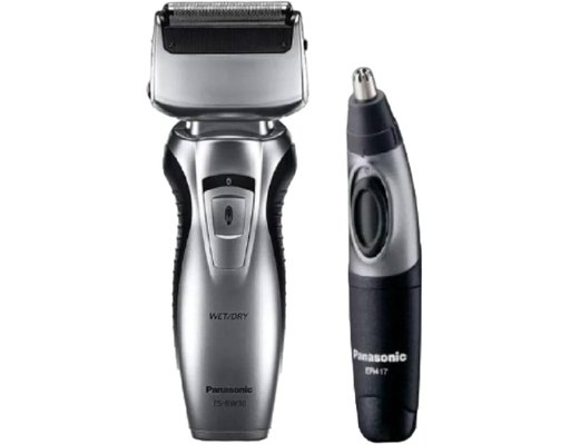 Panasonic Rechargeable Shaver With Nose & Hair Trimmer (ES-RW30)