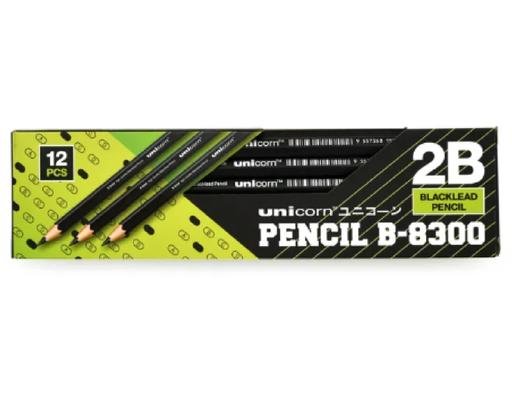 Unicorn 2B Pencils (B-8300)