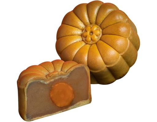 Oversea Lotus With Single Egg Yolk Mooncake